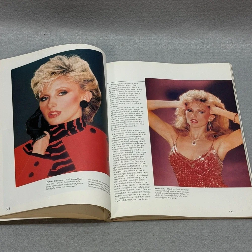 Vintage 1984 Morgan Fairchild's Super Looks First Printing Beauty Makeup Fashion